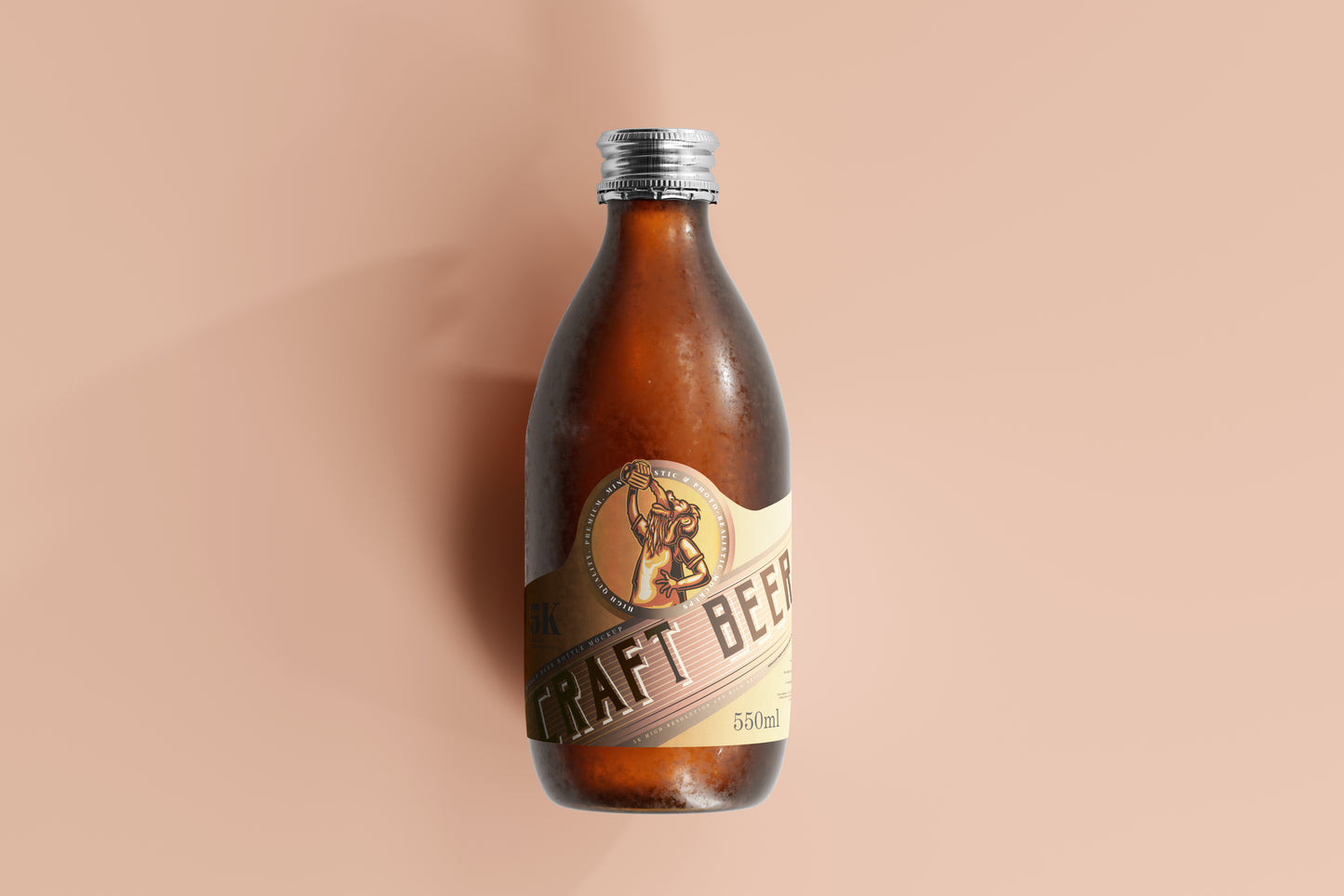Cold Beer Bottle Mockups