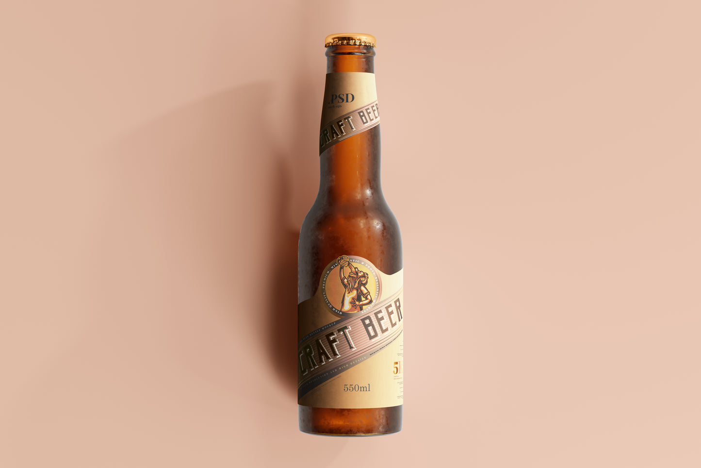 Cold Beer Bottle Mockups