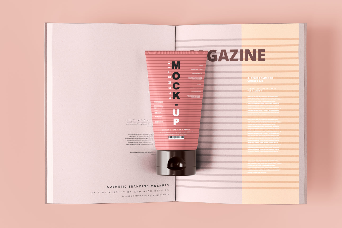 Cosmetic Tube Mockups