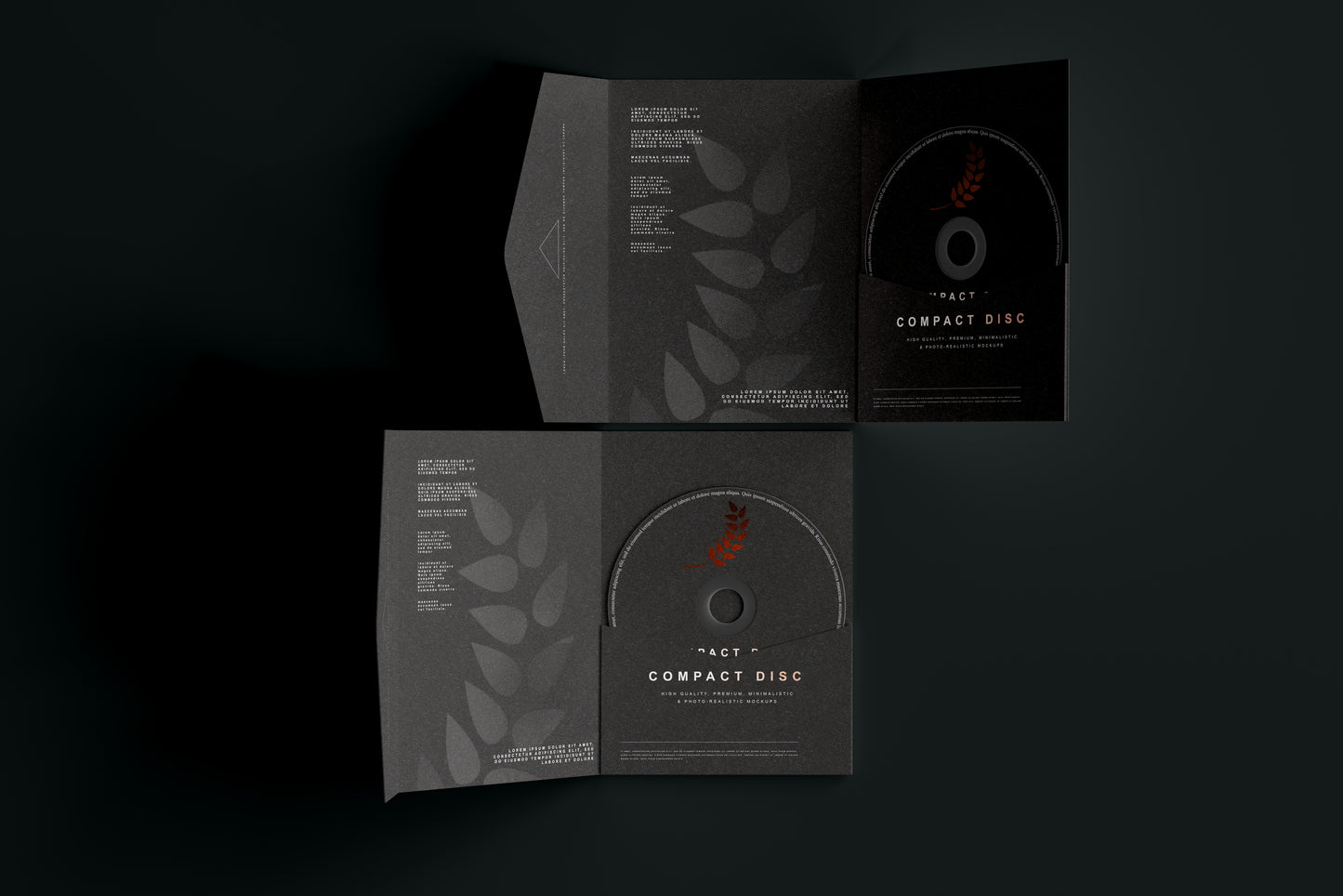Disc and Paper Sleeve Mockups
