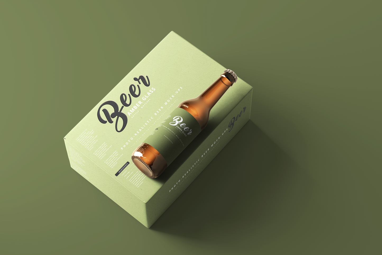 Beer Bottle Mockups