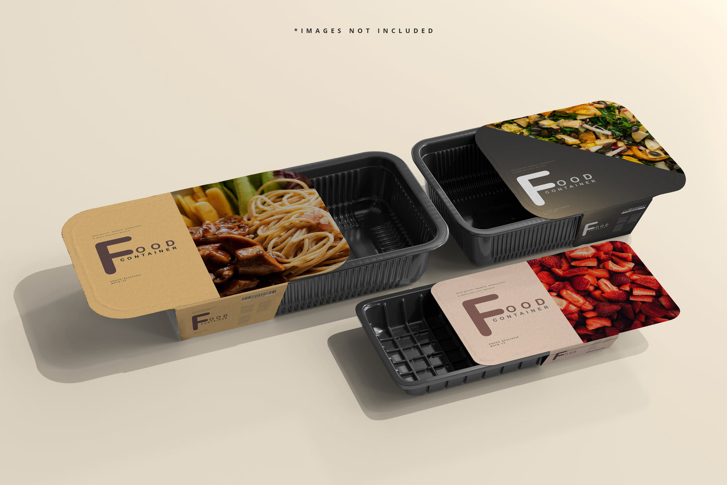 Food Container Mockups
