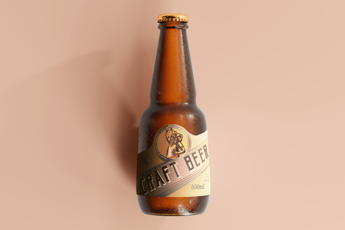 Cold Beer Bottle Mockups