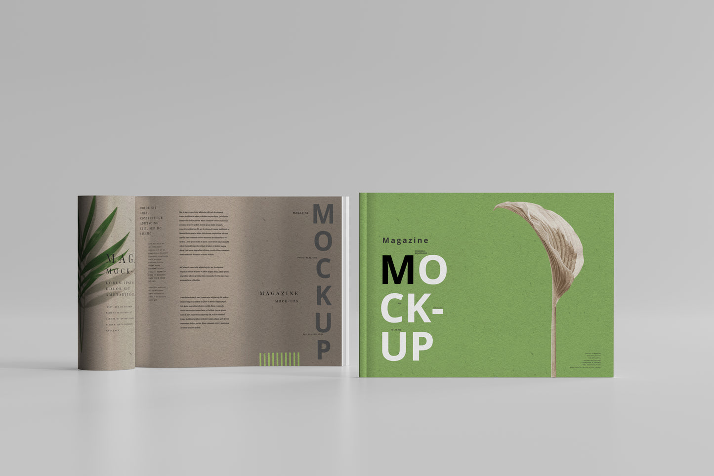 Landscape Magazine Mockups