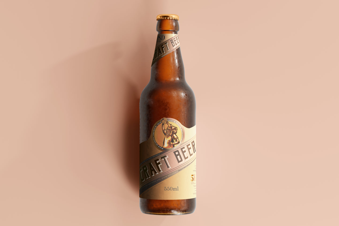 Cold Beer Bottle Mockups