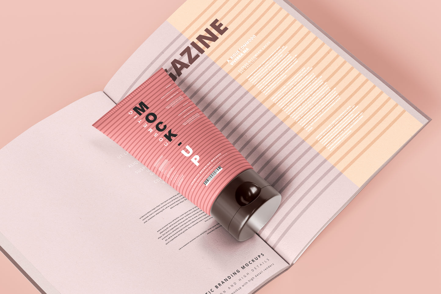 Cosmetic Tube Mockups