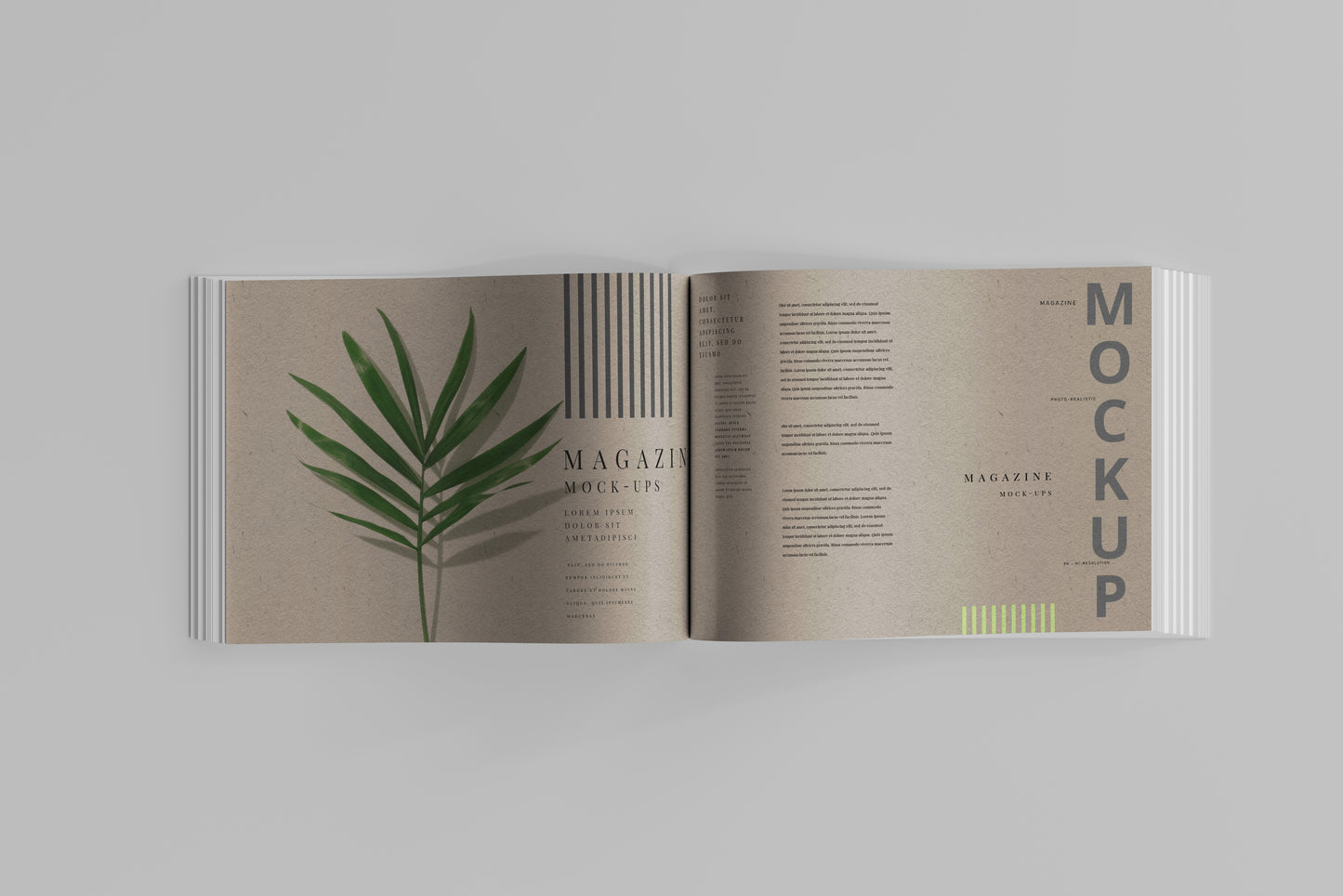 Landscape Magazine Mockups