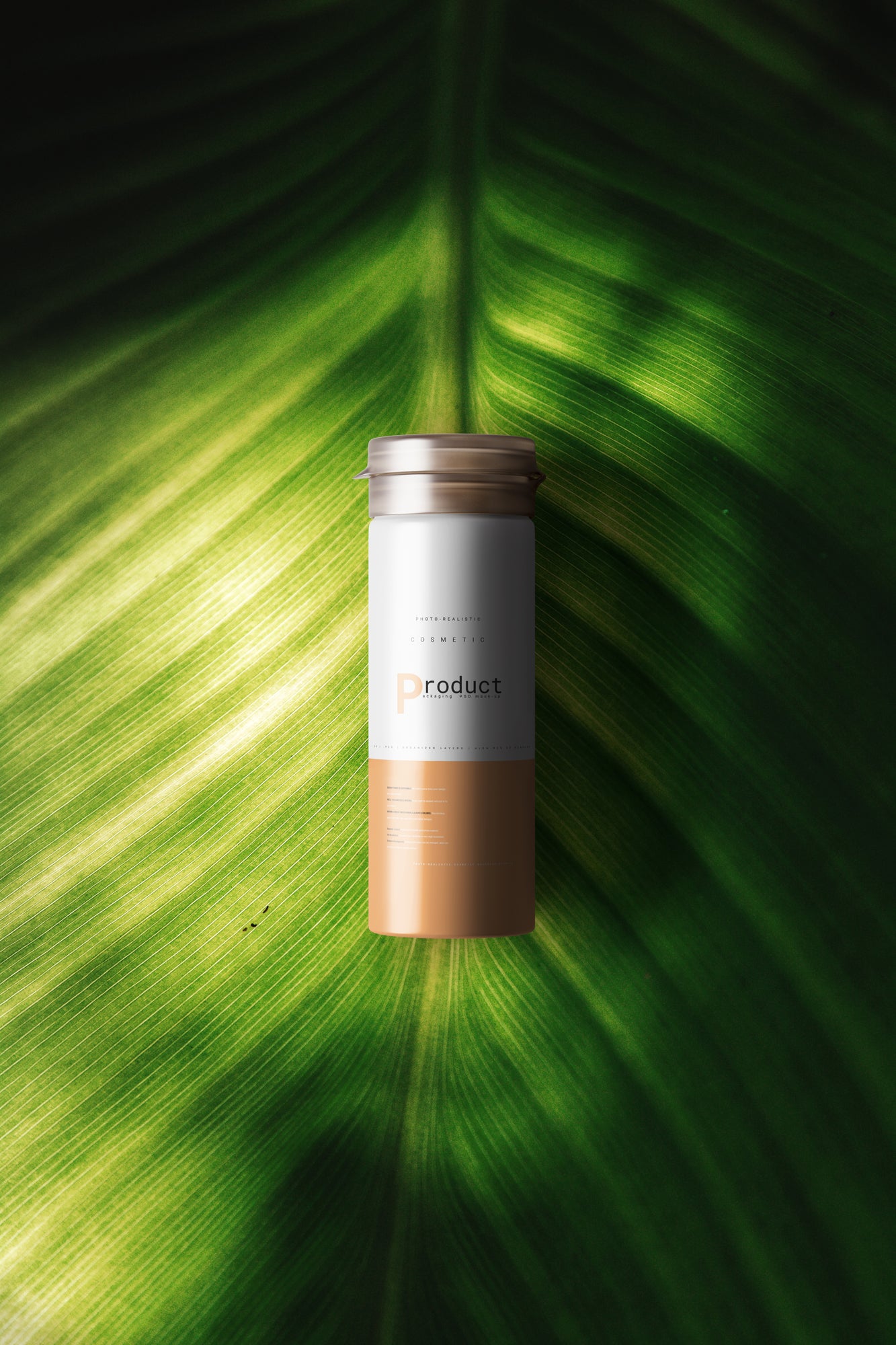 Round Soft Tube Mockup