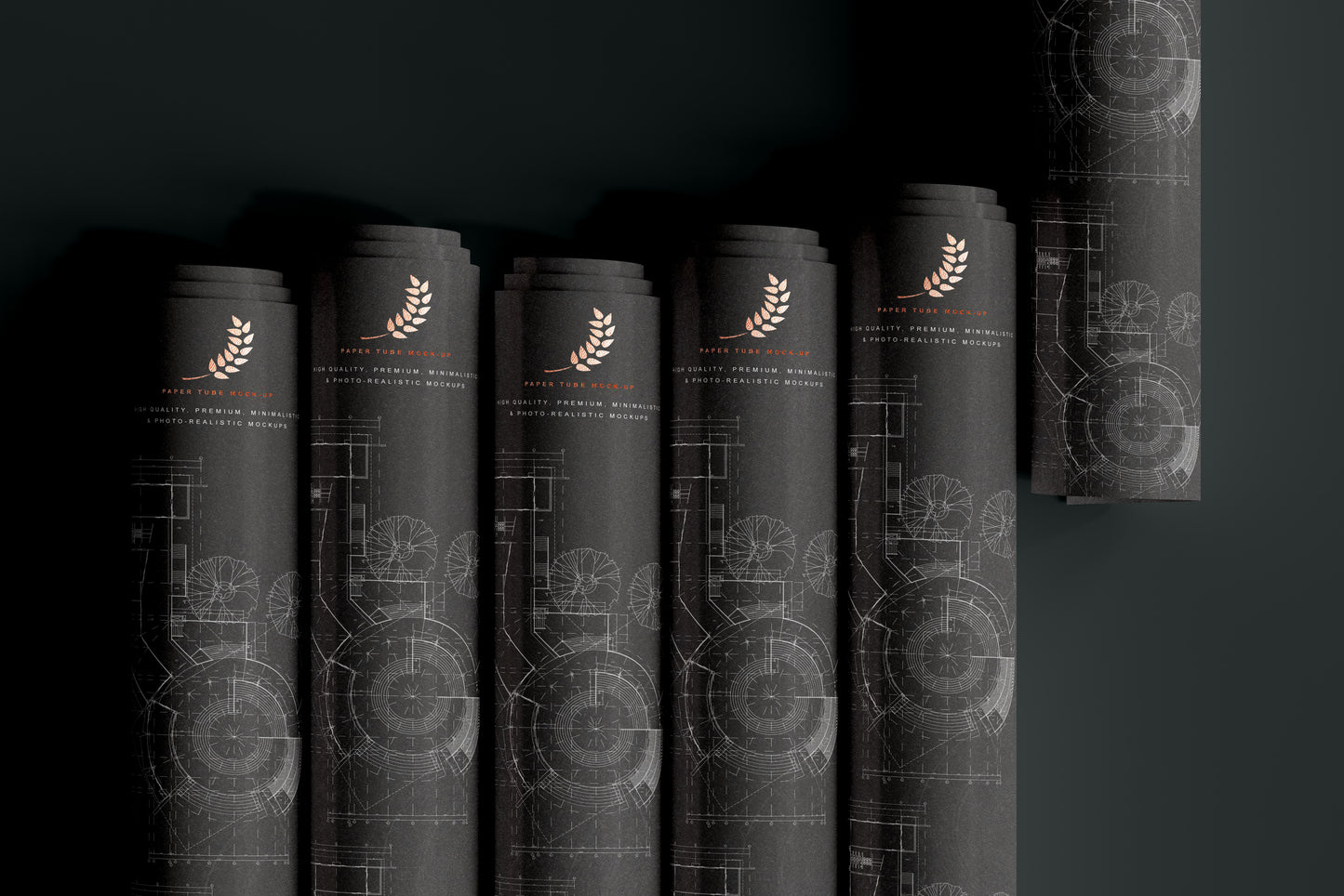 Paper Tube Mockups