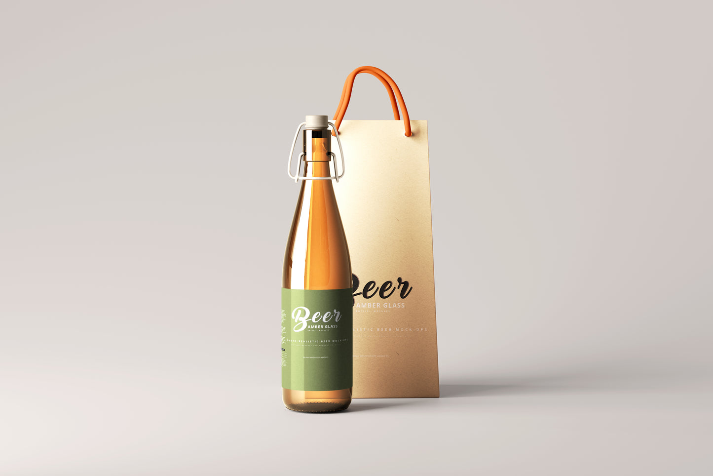 Beer Bottle Mockups