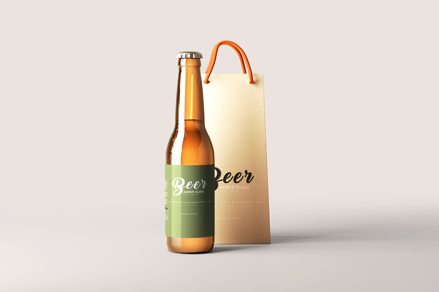 Beer Bottle Mockups