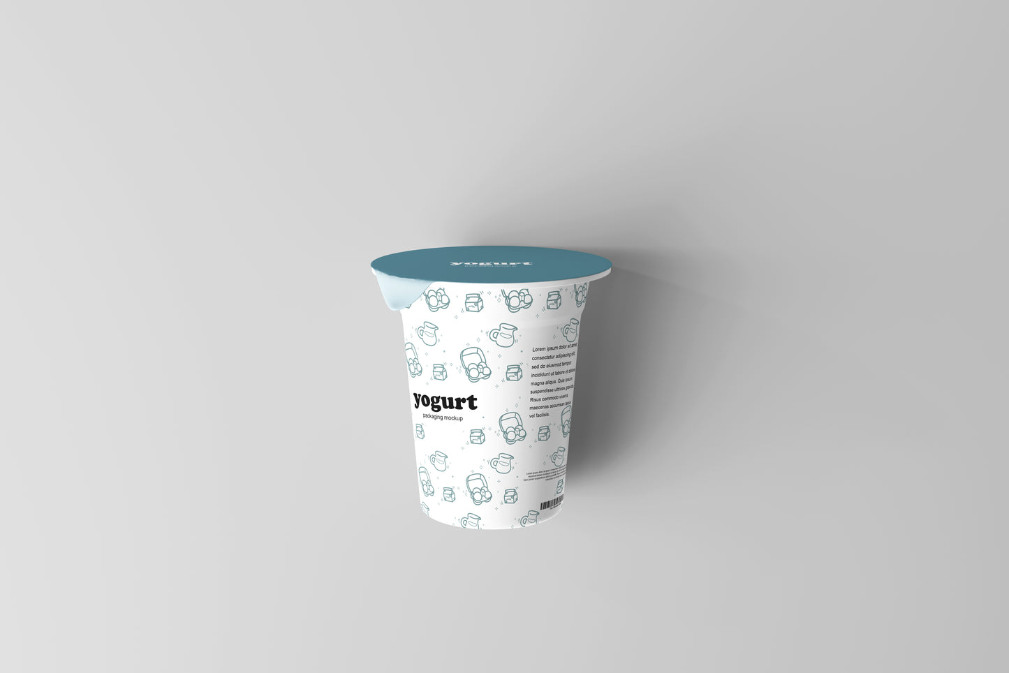 Yogurt or Ice Cream Cup Mockup