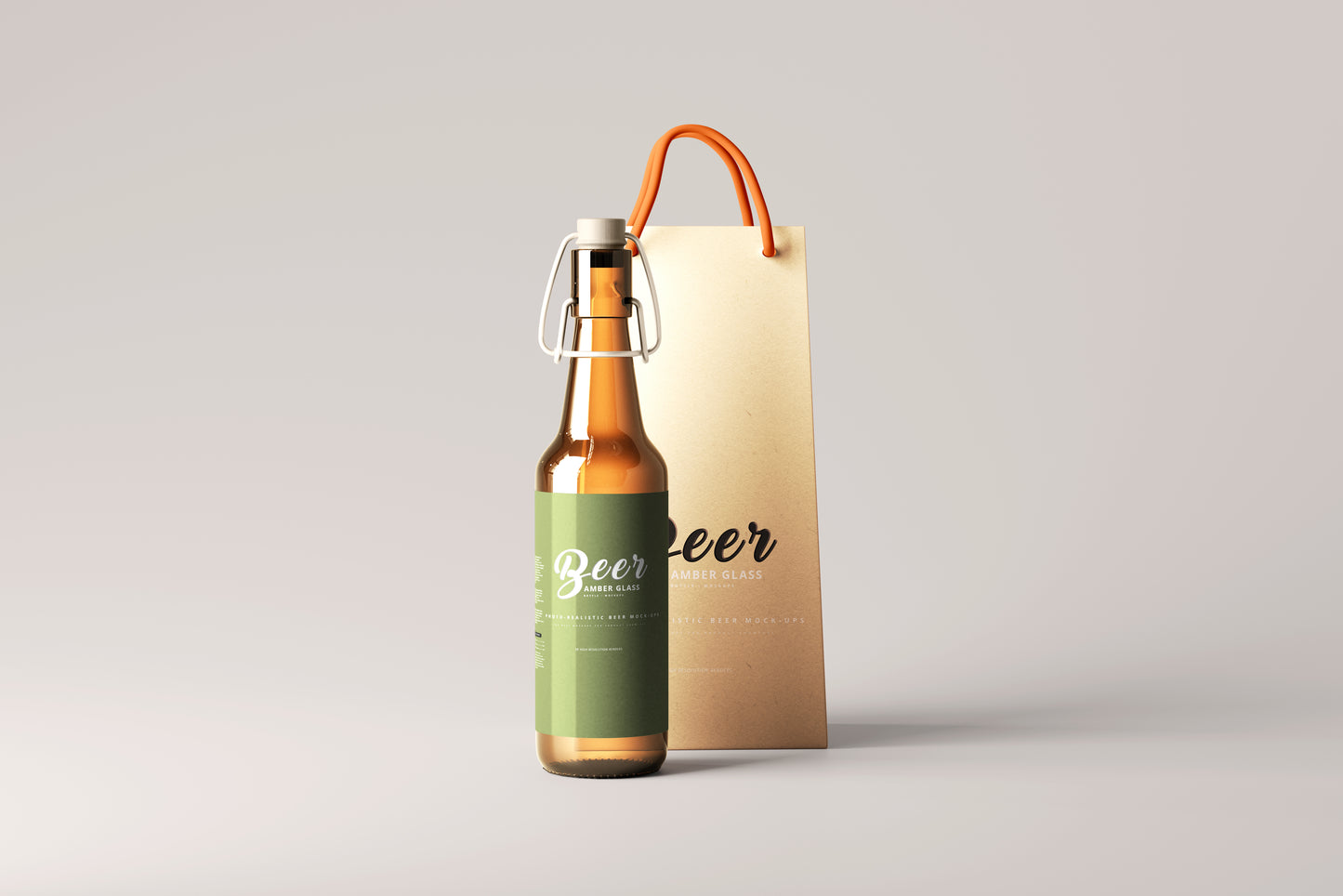 Beer Bottle Mockups