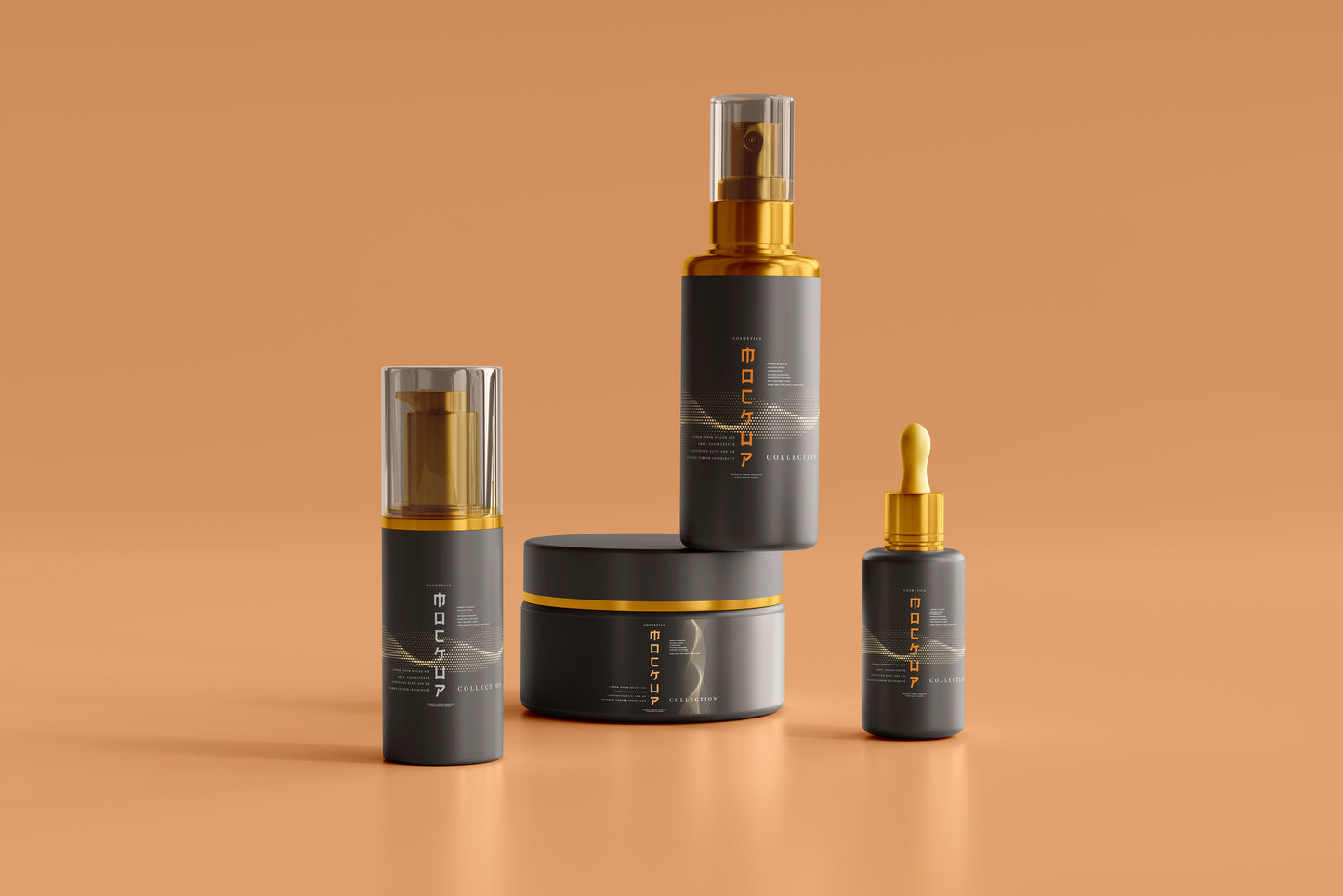 Cosmetic Branding Mockup Collection