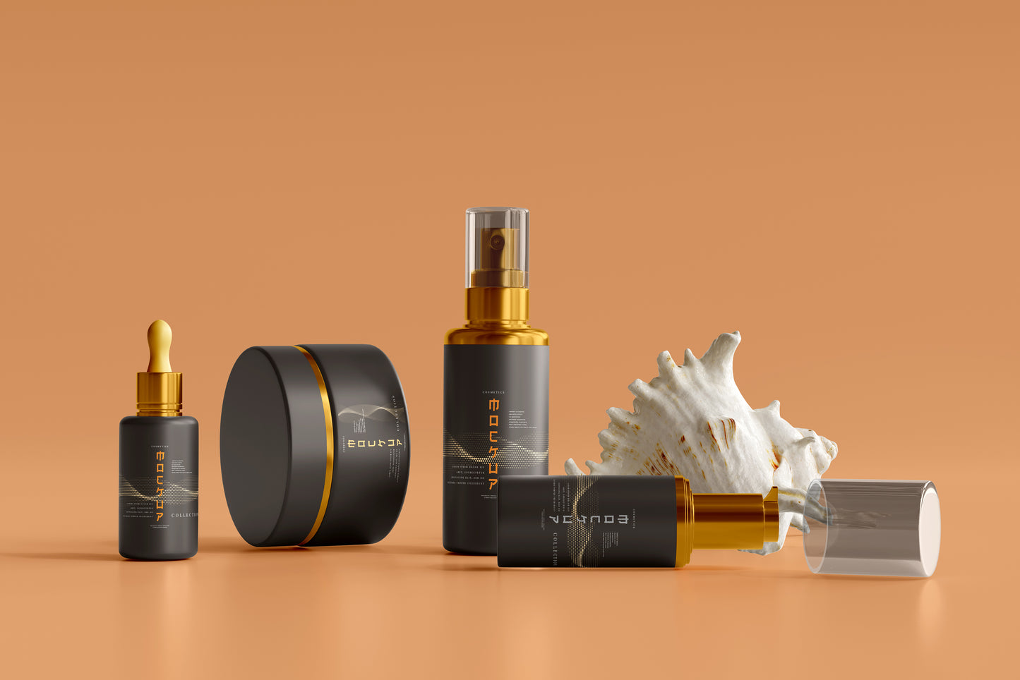 Cosmetic Branding Mockup Collection