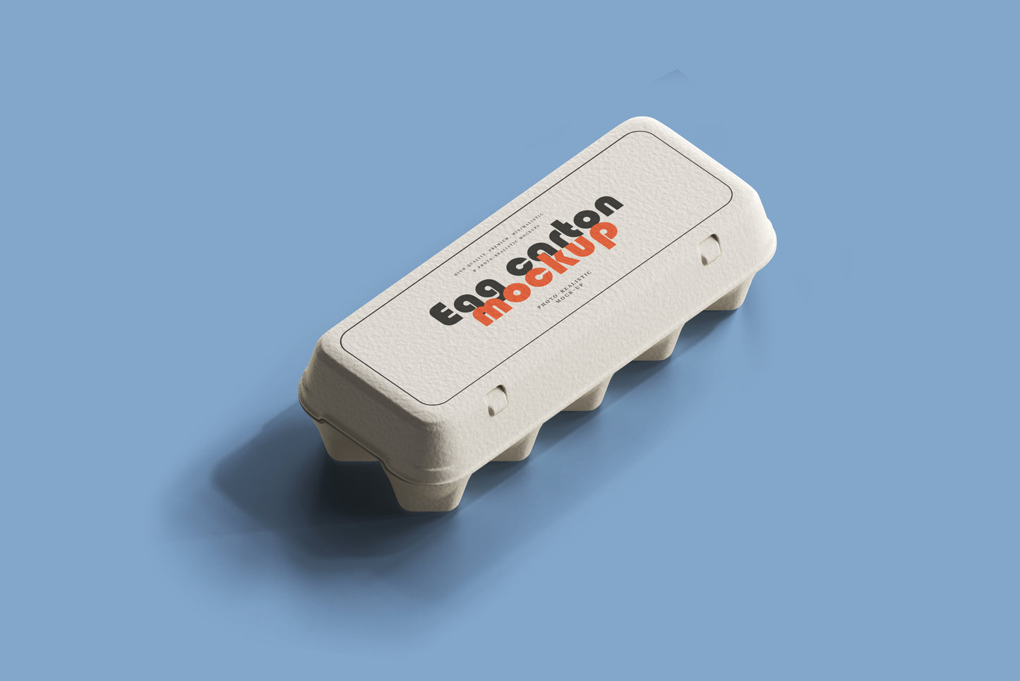 Egg Carton Mockup