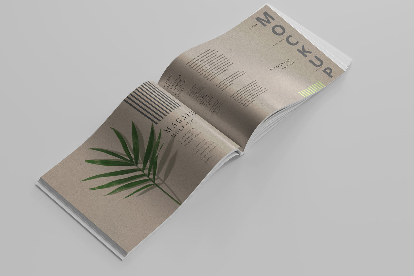 Landscape Magazine Mockups