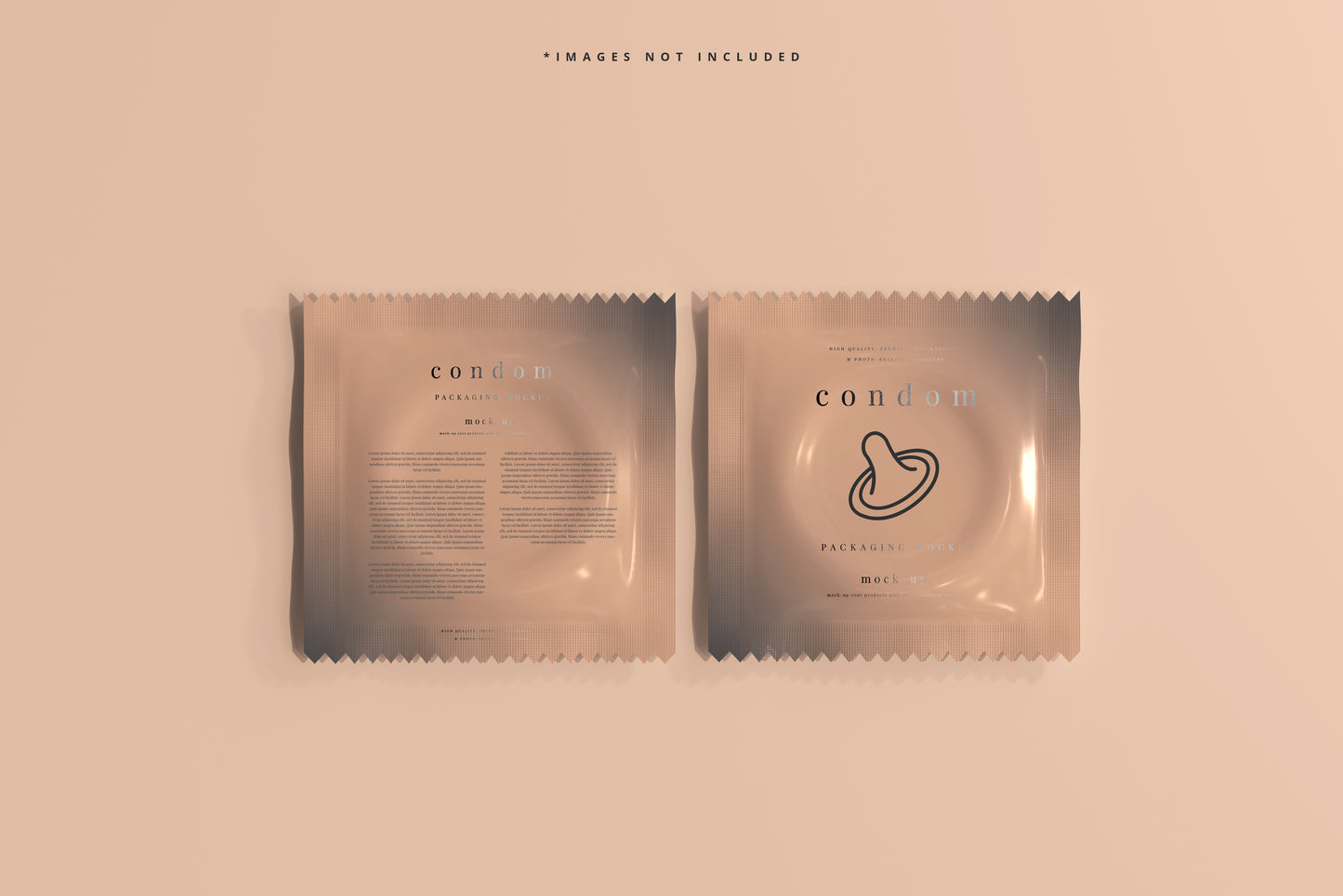 Condom Packaging Mock-up