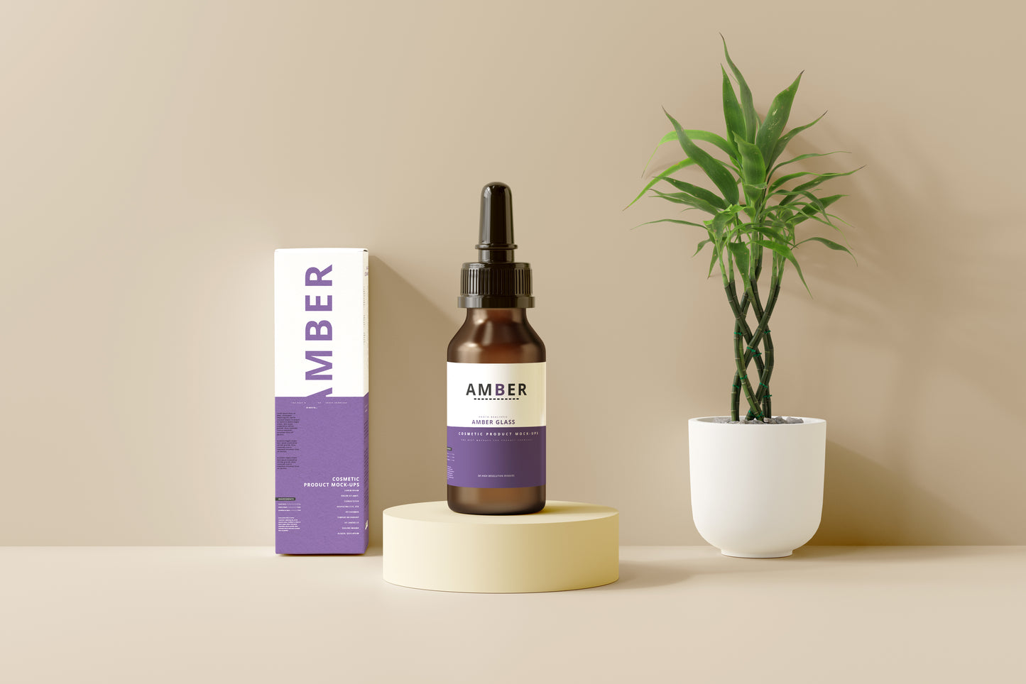 Dropper Bottle Mockups