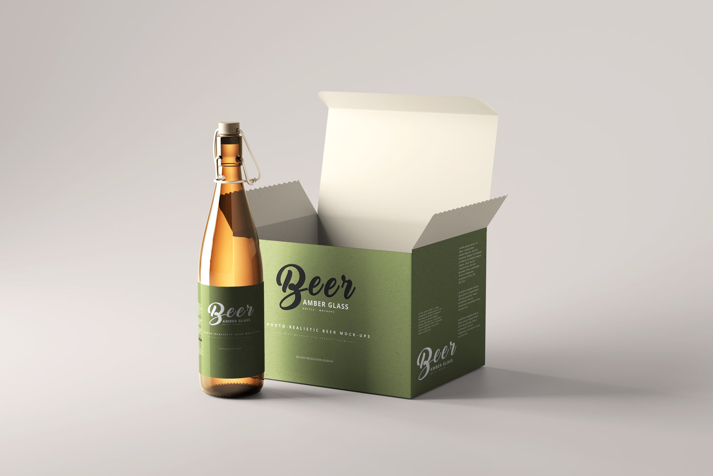 Beer Bottle Mockups