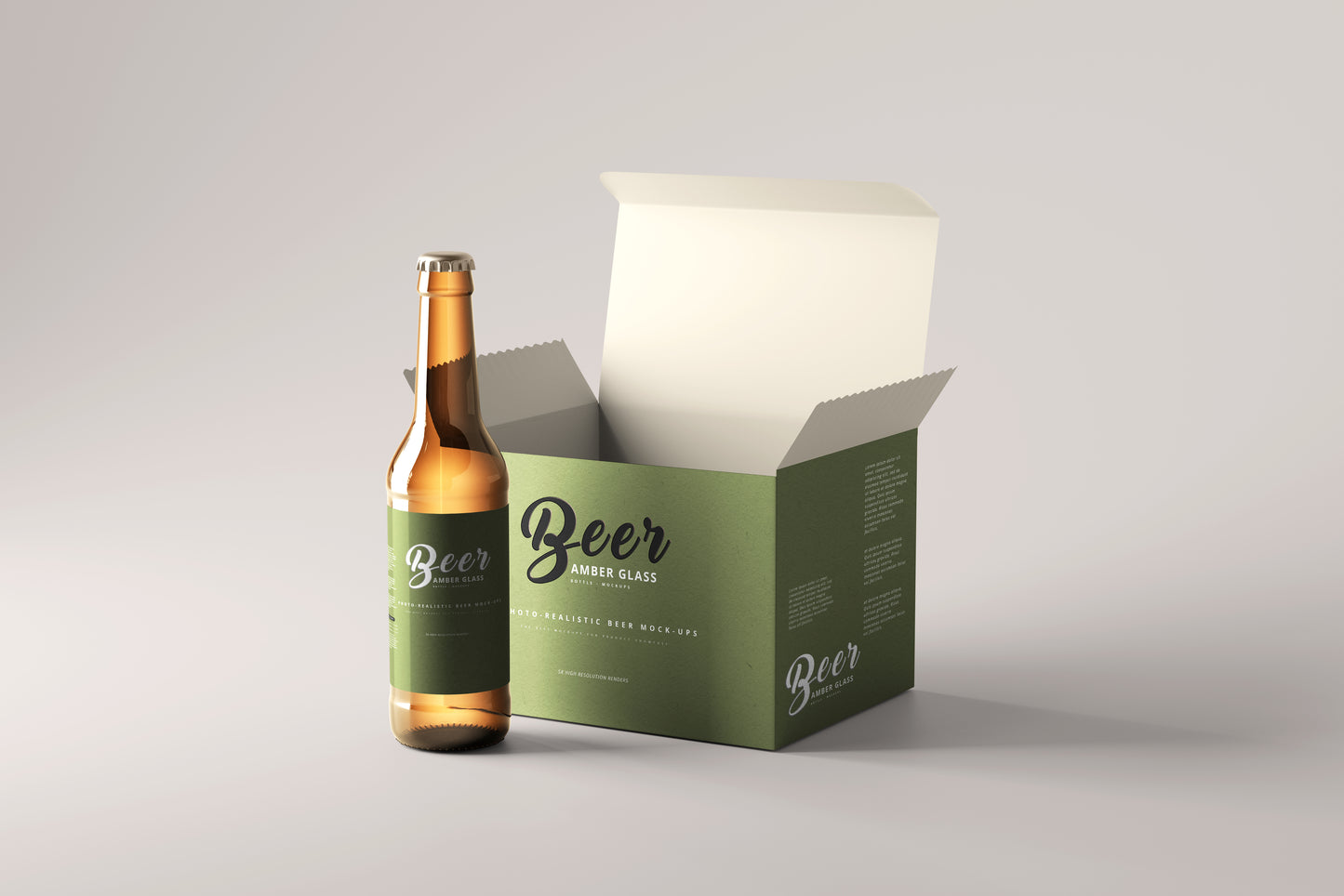Beer Bottle Mockups