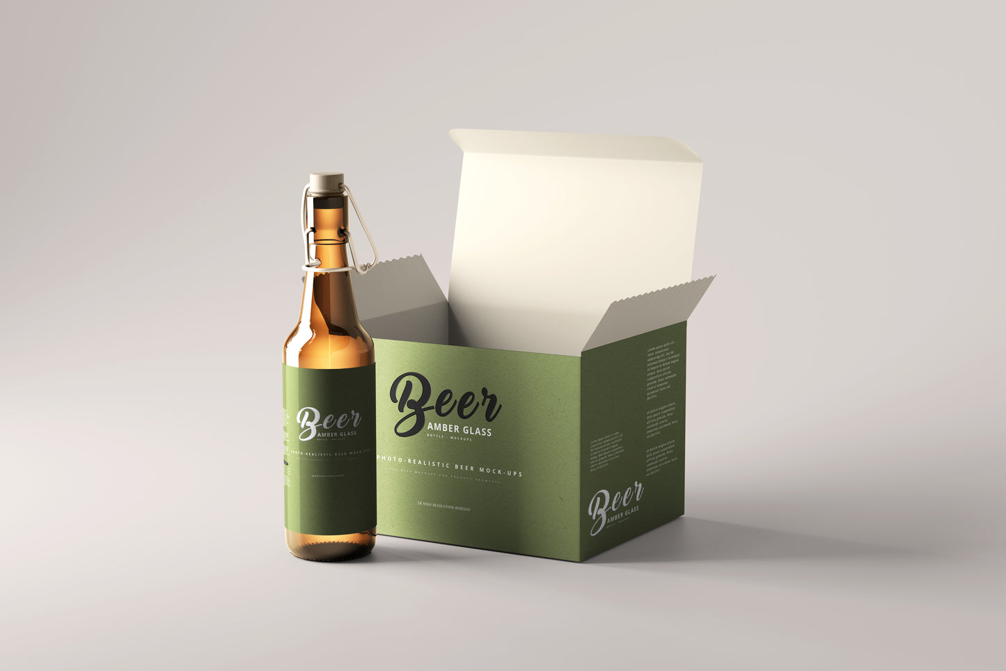 Beer Bottle Mockups