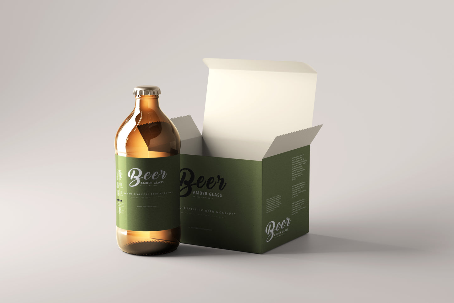 Beer Bottle Mockups