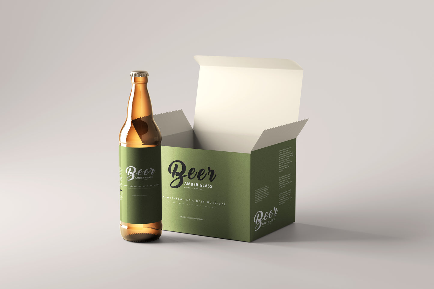 Beer Bottle Mockups