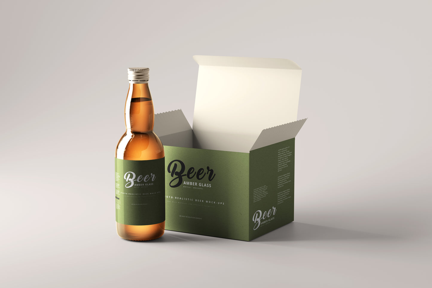 Beer Bottle Mockups