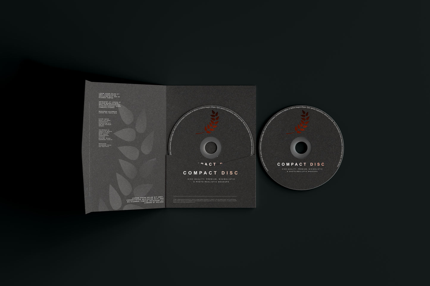 Disc and Paper Sleeve Mockups