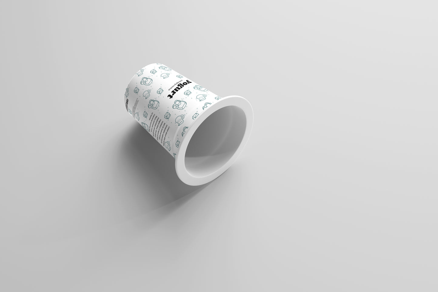 Yogurt or Ice Cream Cup Mockup