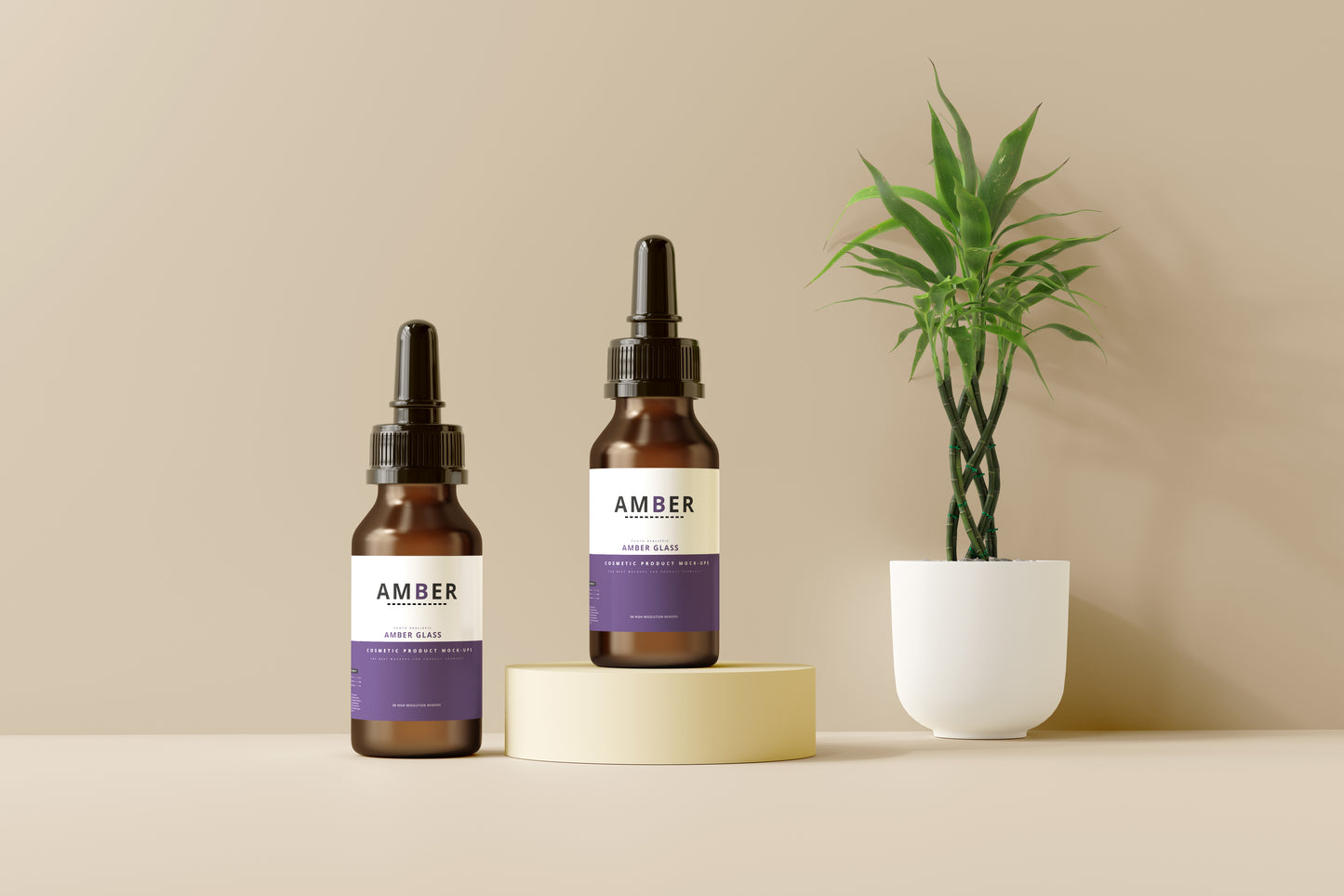 Dropper Bottle Mockups