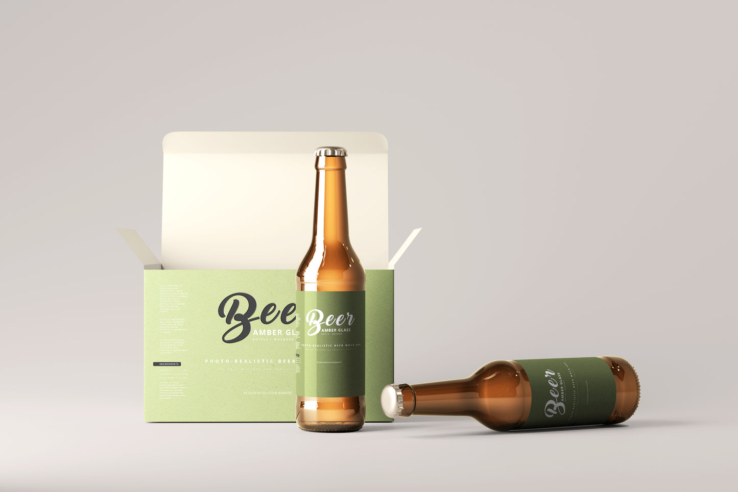 Beer Bottle Mockups