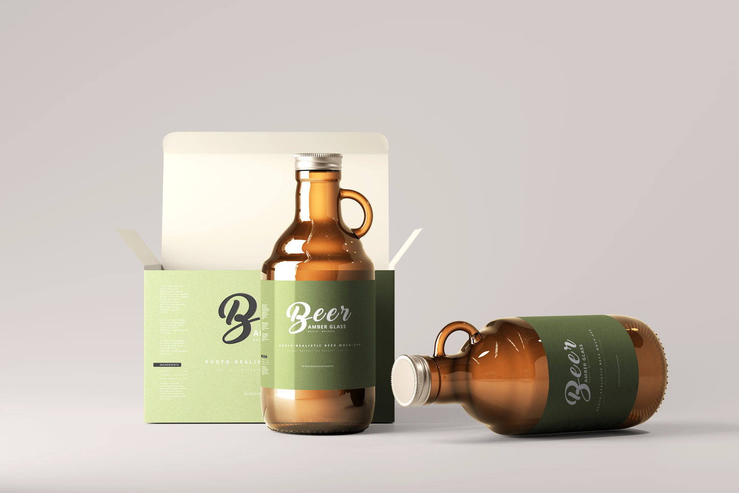 Beer Bottle Mockups