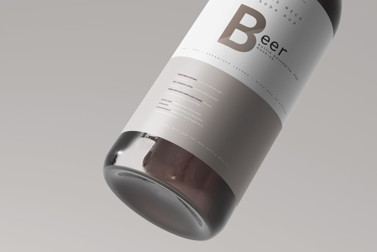 Beer Bottle Mockups