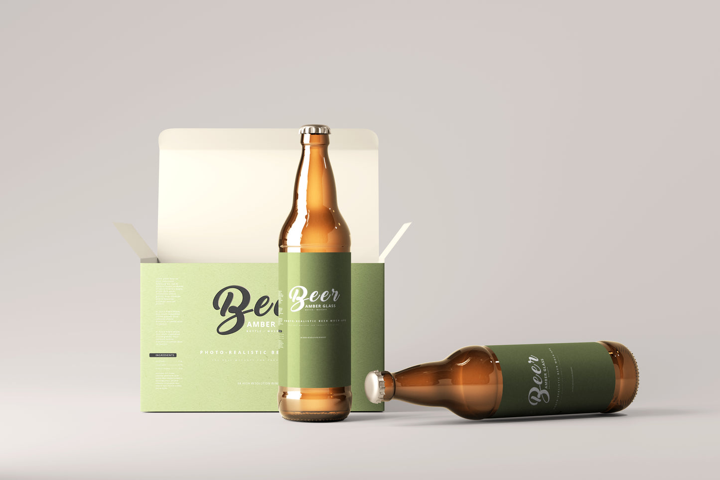 Beer Bottle Mockups