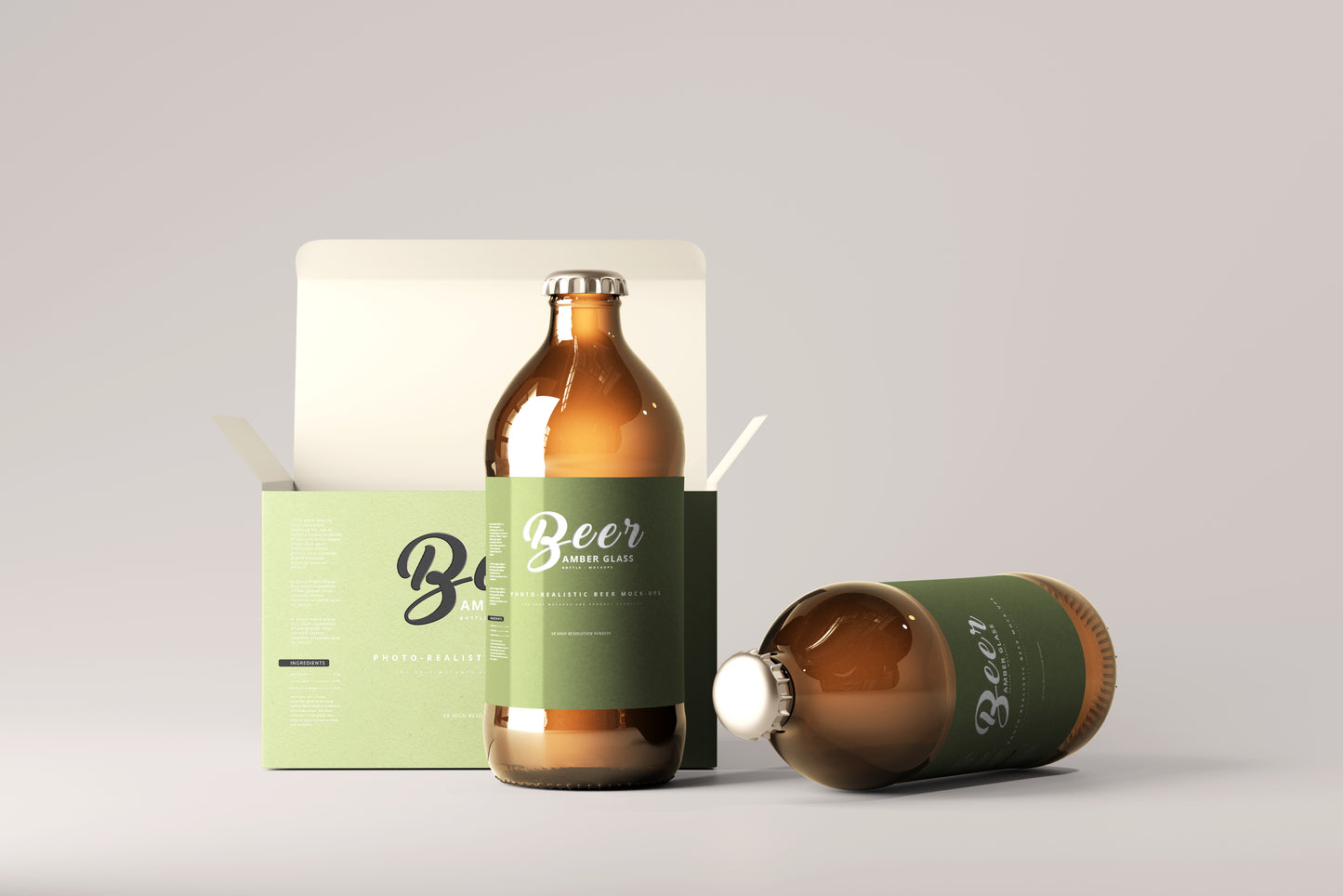 Beer Bottle Mockups