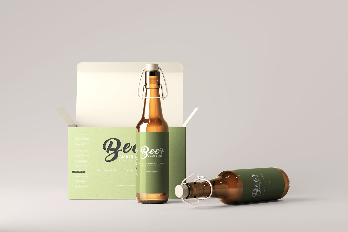 Beer Bottle Mockups