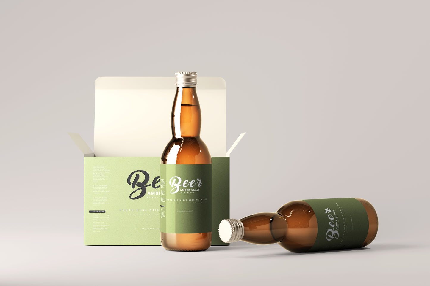 Beer Bottle Mockups