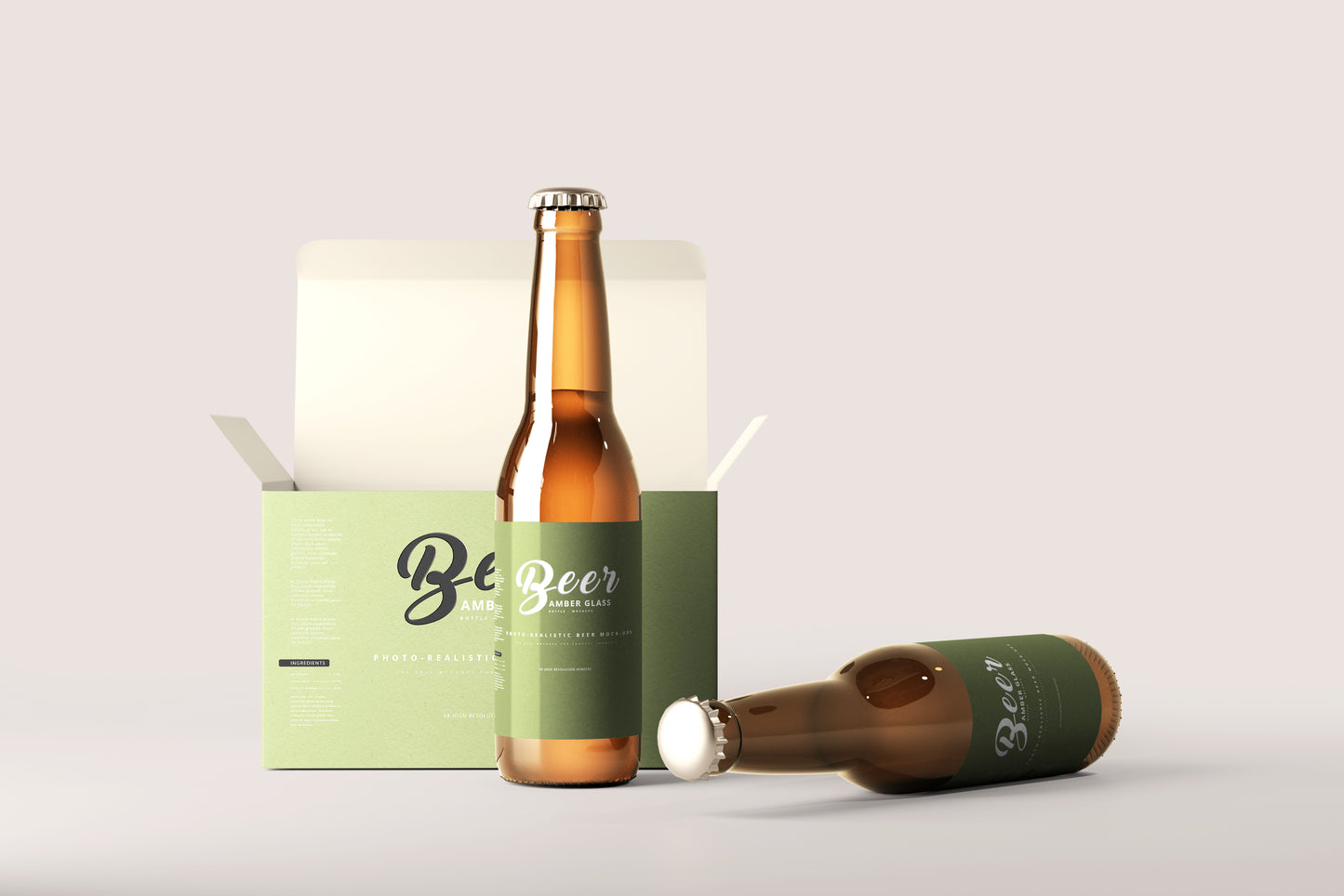 Beer Bottle Mockups