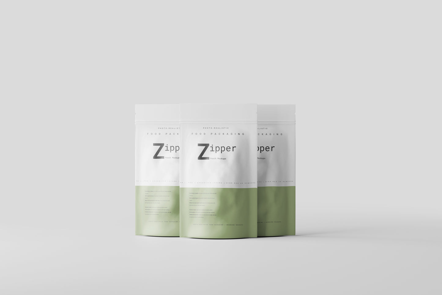 Zipper Pouch Mockups