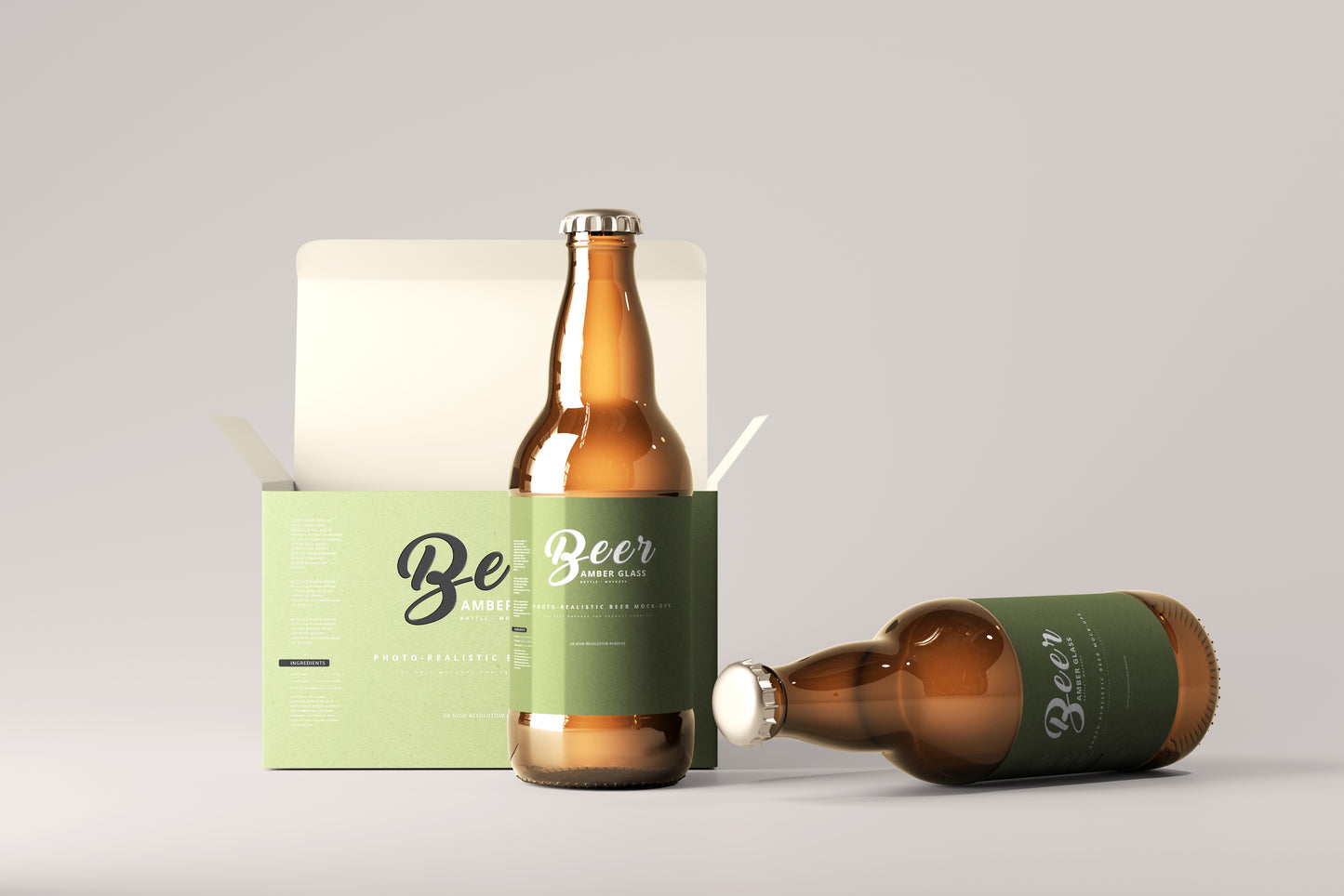 Beer Bottle Mockups