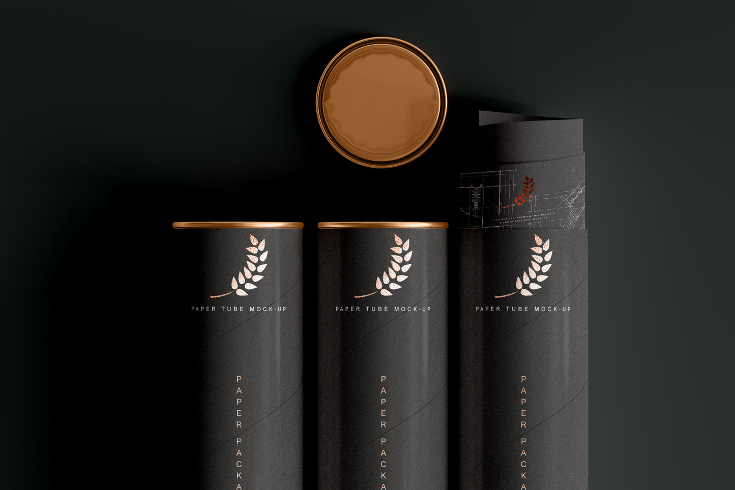 Paper Tube Mockups