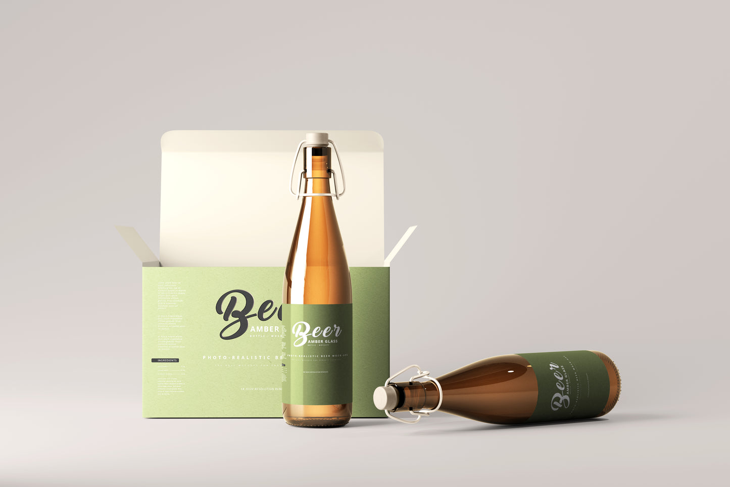 Beer Bottle Mockups