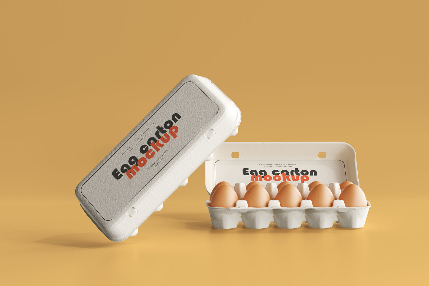 Egg Carton Mockup