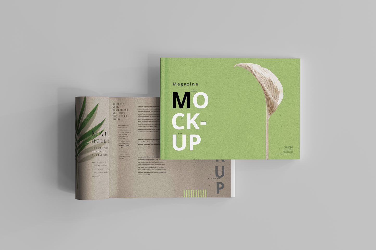 Landscape Magazine Mockups