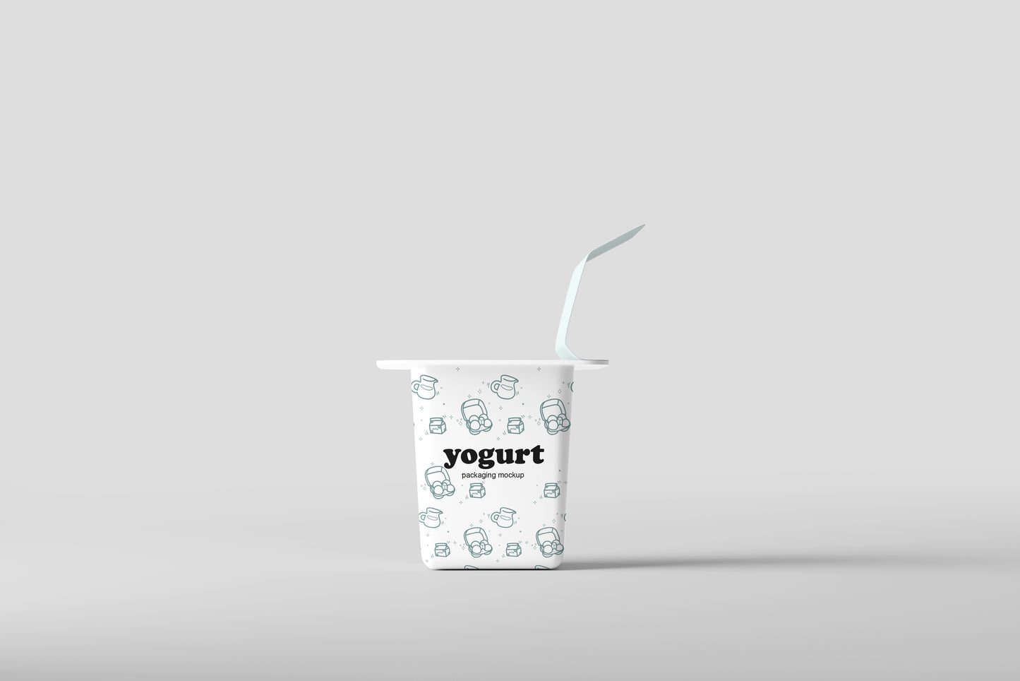 Yogurt or Ice Cream Cup Mockup