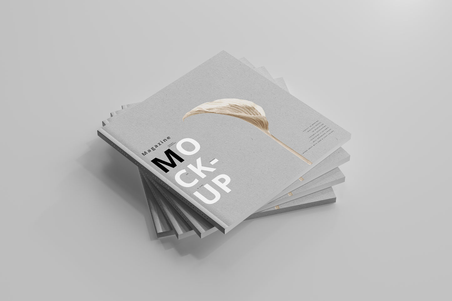 Square Magazine Mockups