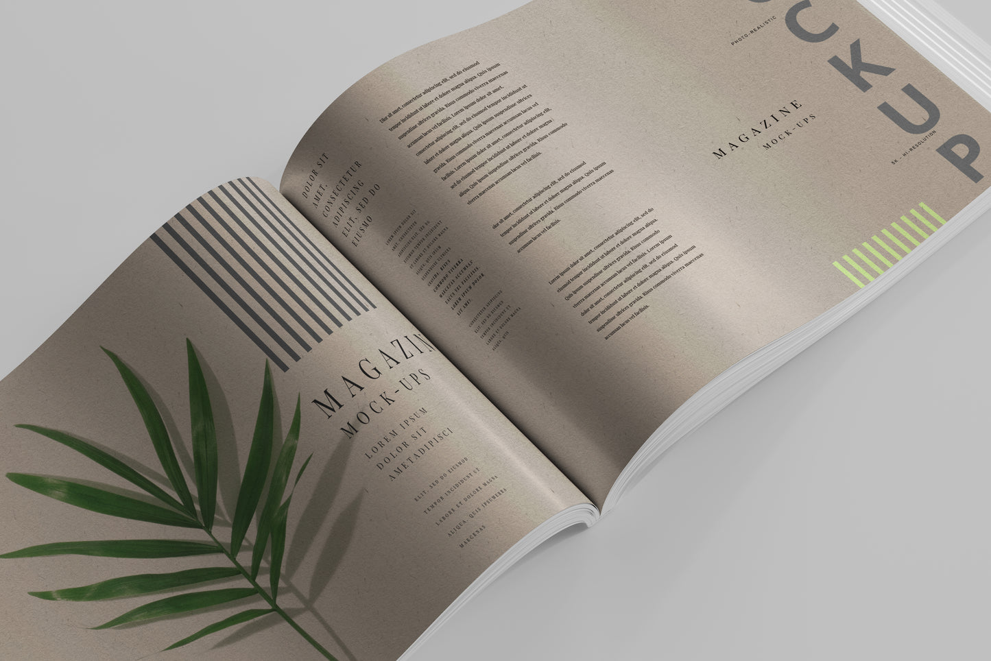 Landscape Magazine Mockups