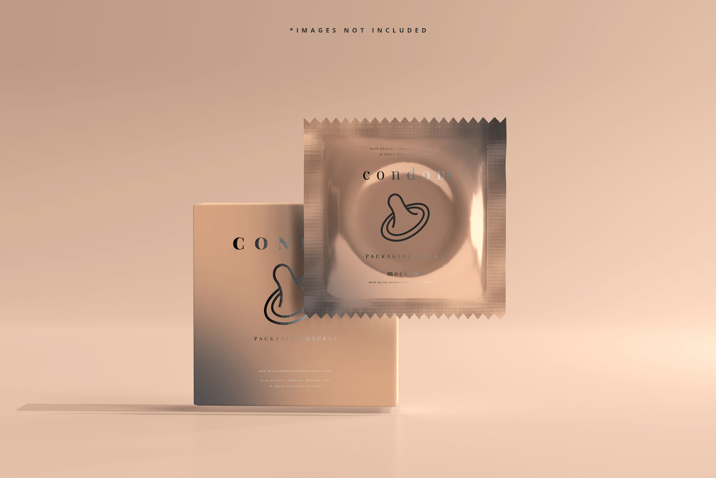 Condom Packaging Mock-up